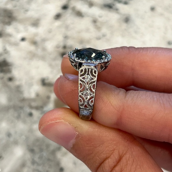 TACORI DIAMONIQUE RING - Green Quartz - Picture 3 of 6